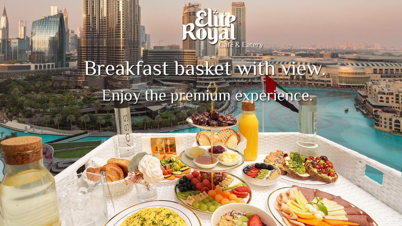 Elite Royal Apartment - Full Burj Khalifa And Fountain View - Caesar Дубай Экстерьер фото